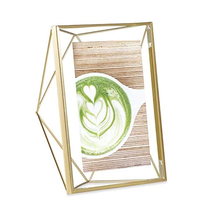 Umbra Prisma Picture Frame 5 by 9-Inch Brass | Amazon (US)