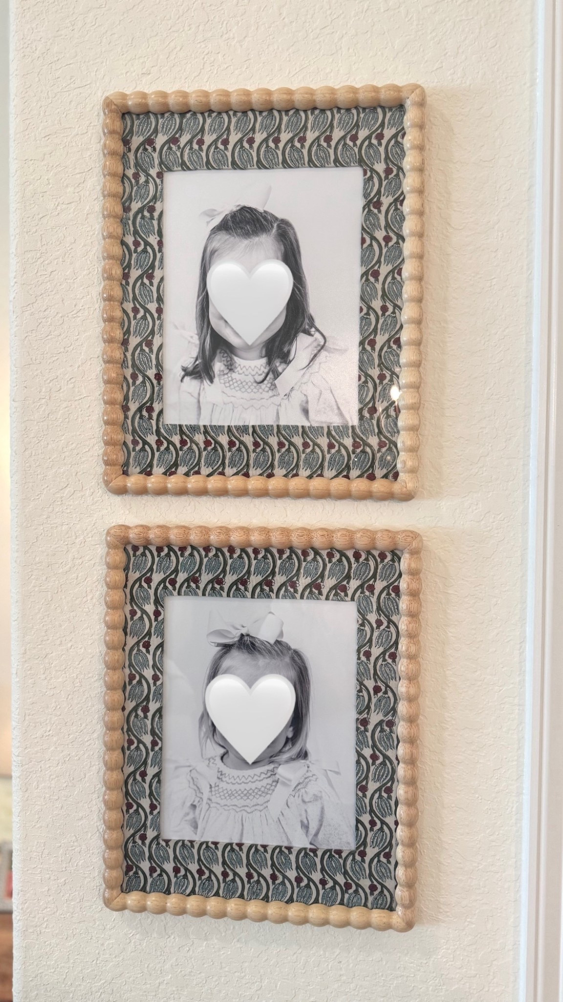 The best frames are on deal for buy one get one 50% off! These are a great frame to paint too! Great bobbin look for less!