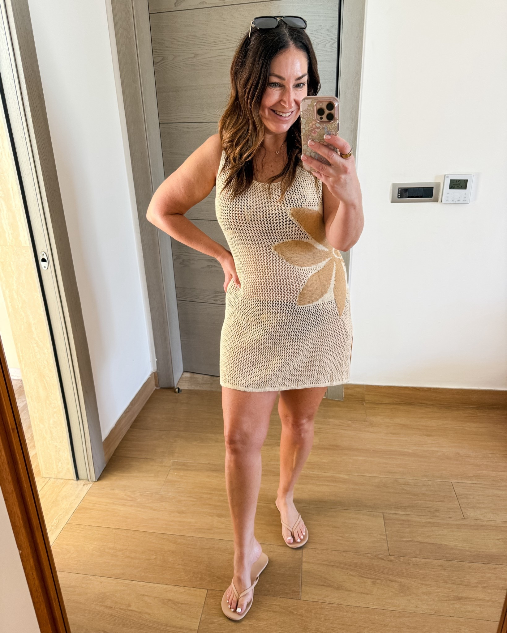 Amazon coverup and bleu rod bikini wearing 12 in bottoms and 38D in top // large in coverup 

#LTKOver40 #LTKMidsize #LTKSwim