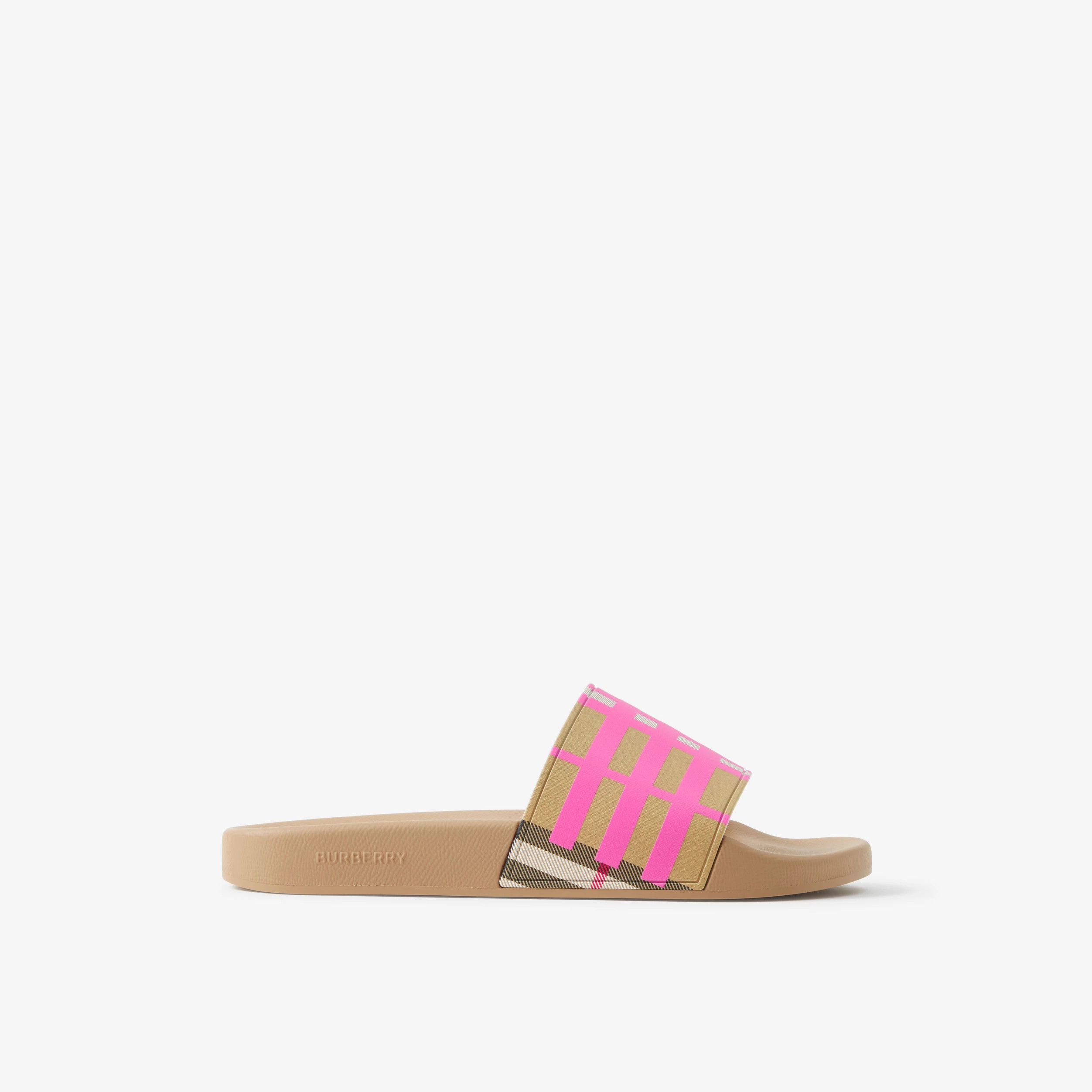 Check Print Slides | Burberry (US)
