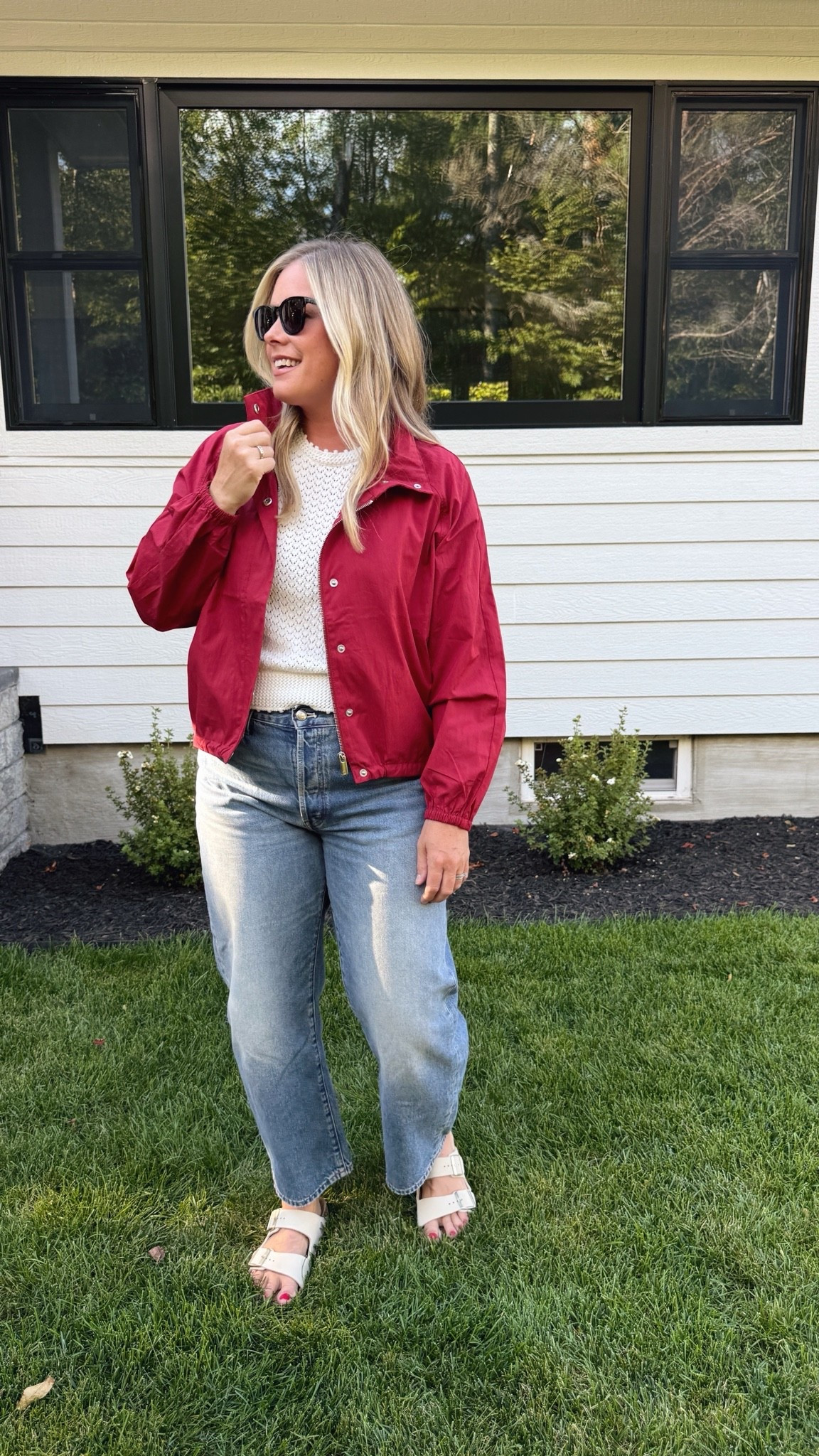 Today starts the Madewell LTK Exclusive In-App Sale! 8/14 - 8/17 // use code LTK20 for 20% off almost everything! 

**please note: the red windbreaker is currently low in stock

#LTKxMadewell