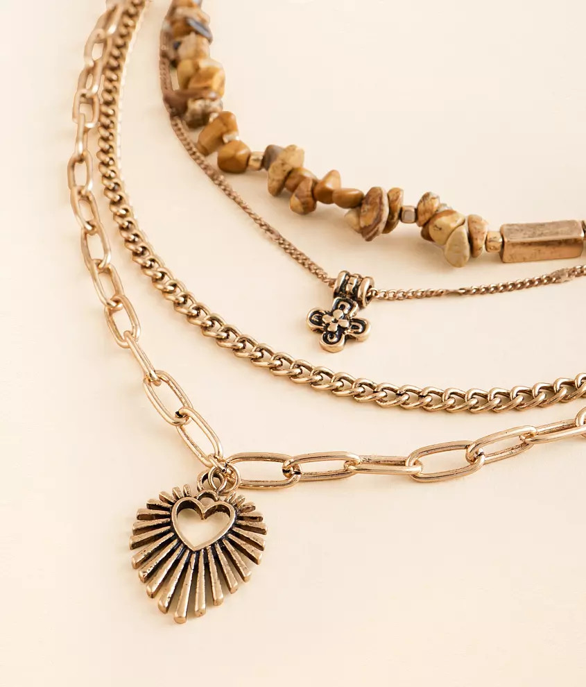 Charm Tiered Necklace | Buckle