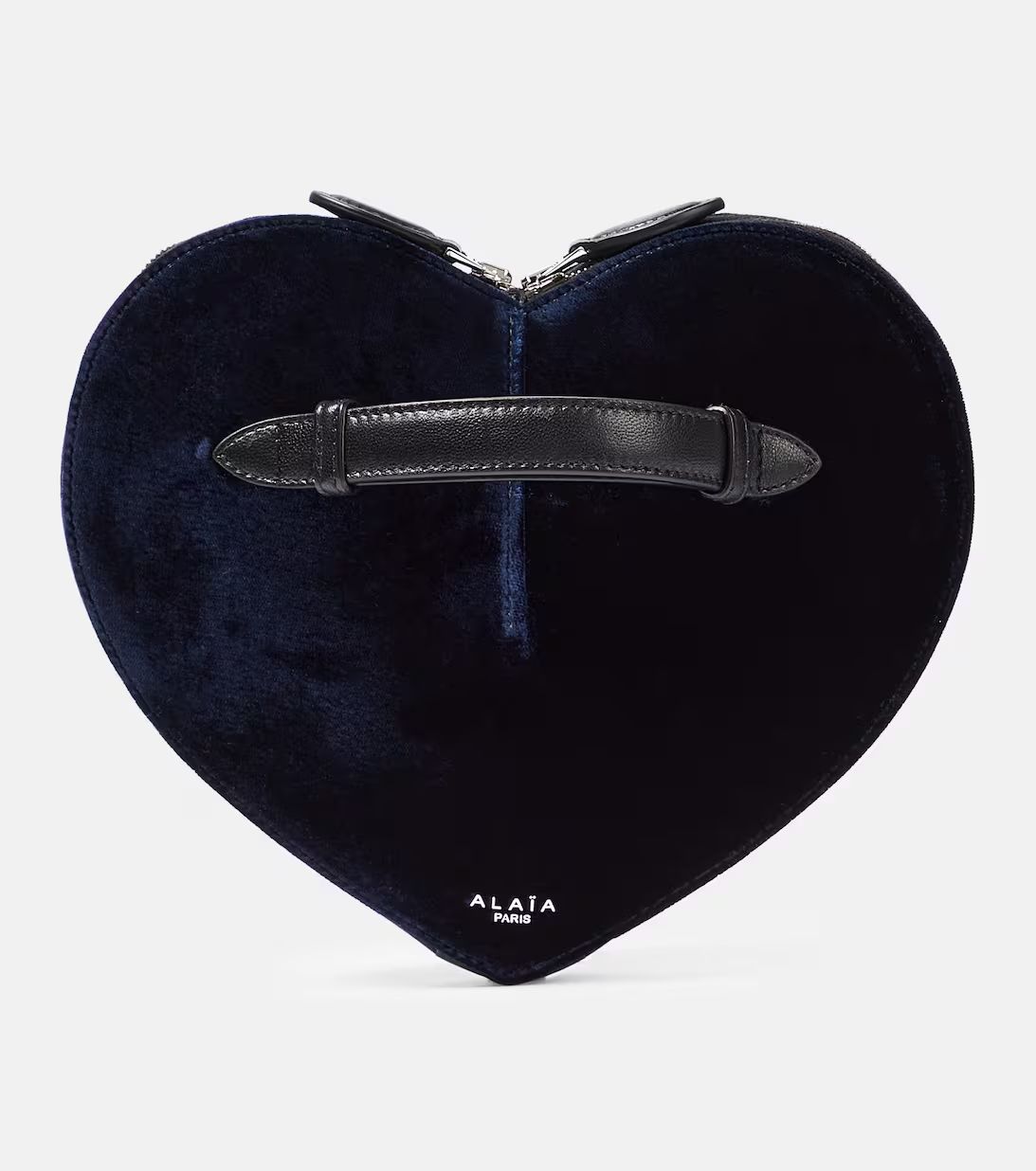 Le Cœur velvet heart clutch | Mytheresa (US/CA)