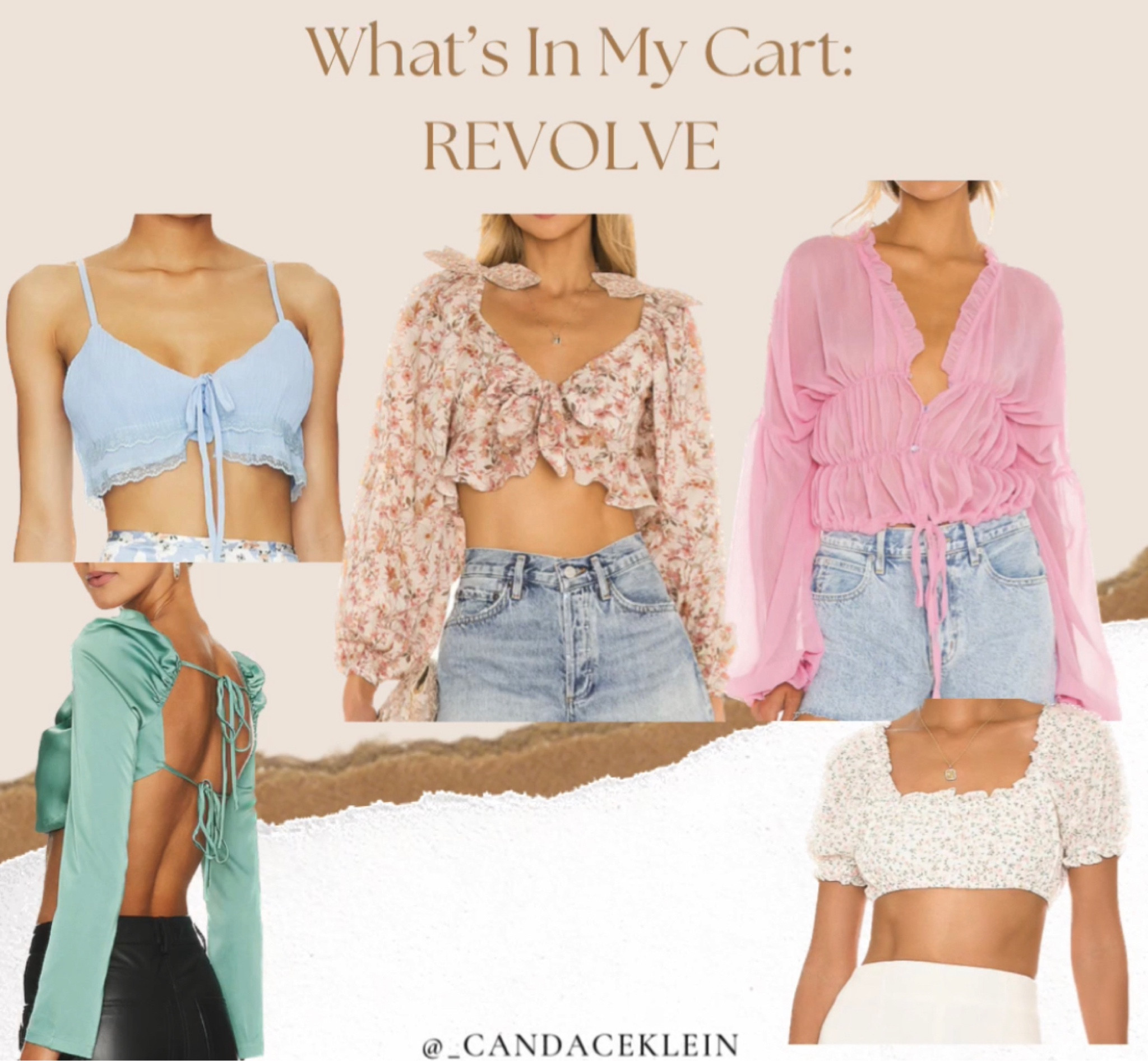 Revolve Tops, Spring Tops, Feminine style, blouses, puff sleeve top, ruffle top, crop tops

#LTKFind #LTKunder100