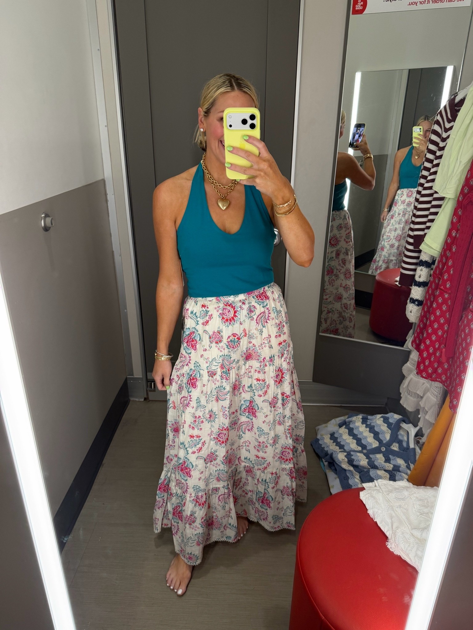 Wearing size small top and skirt! Such a cute outfit together!

#LTKPetite #LTKootd #LTKSaleAlert