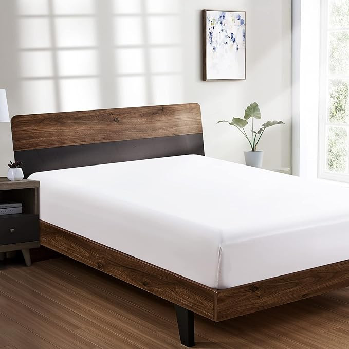 FreshCulture King Fitted Sheet Only - Hotel Quality Fitted Sheet King Size - Ultra Soft & Breatha... | Amazon (US)