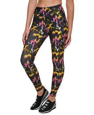 DKNY Sport Printed High-Waist 7/8 Leggings - Macy's | Macy's