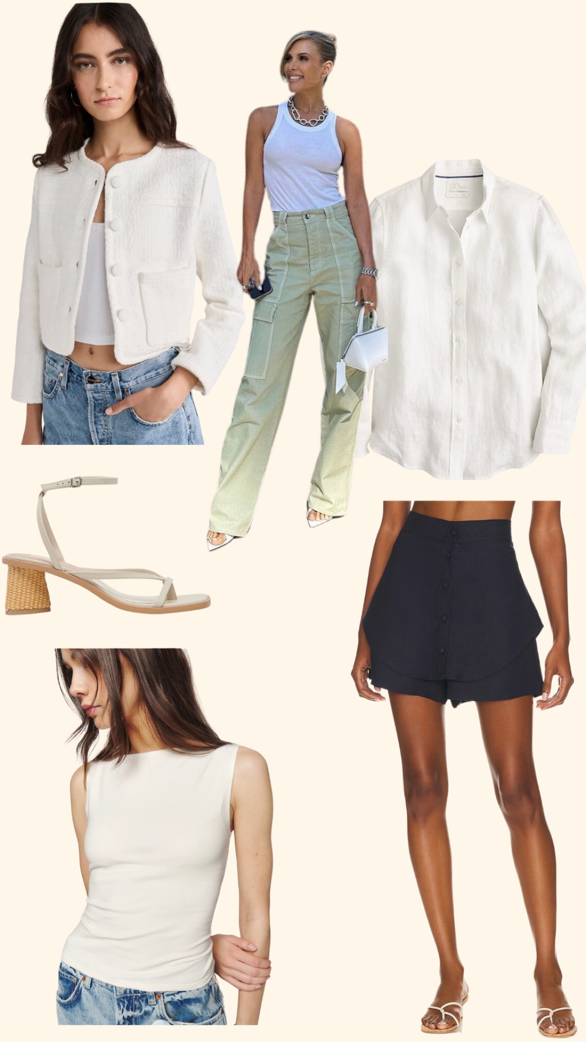 Summer outfits, travel outfits, dolce vita white sandals, shorts, summer jacket

#LTKworkwear #LTKsalealert #LTKtravel