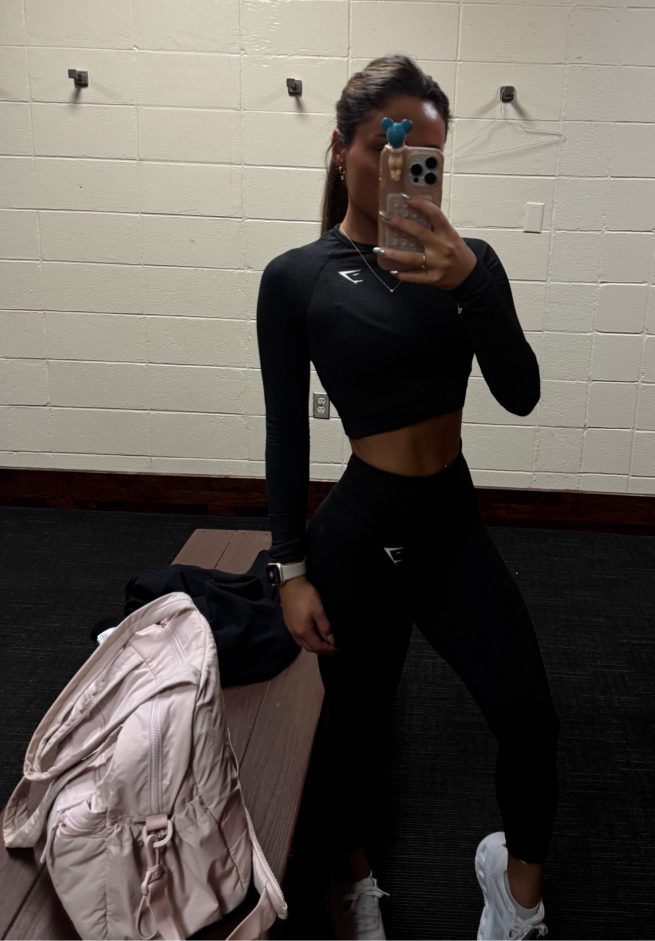 size small top & short small leggings 