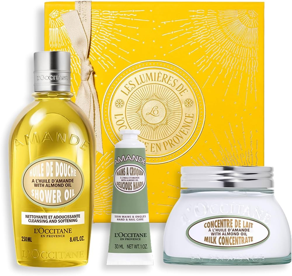L'OCCITANE Almond Body Care Collection, Hydrating & Smoothing Body Care for Soft, Smooth Skin, Pr... | Amazon (UK)