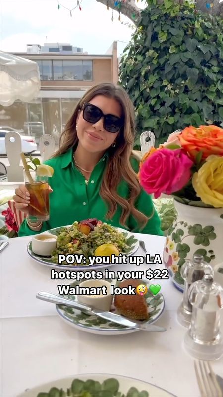 Comment SHOP for direct links to my LA Walmart look💚🤪

🔍Walmart fashion, Walmart summer, Walmart new arrivals, Walmart haul, Beverly Hills, LA, the ivy #walmartfashion #theivy