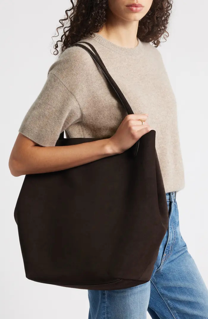 Oversize Suede Shopper | Nordstrom