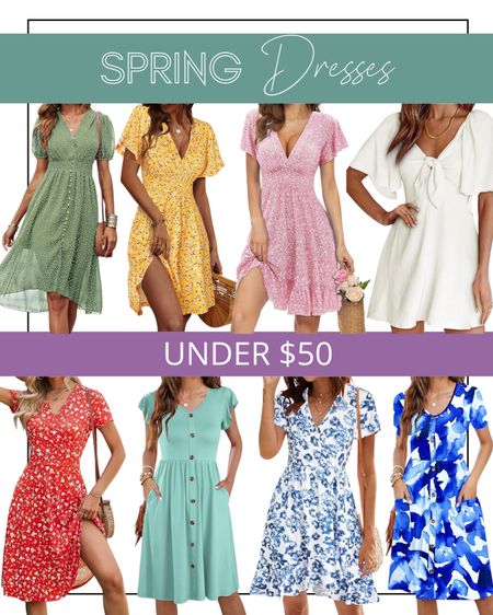 Spring dresses under $50 

#LTKstyletip #LTKfindsunder50 #LTKSeasonal