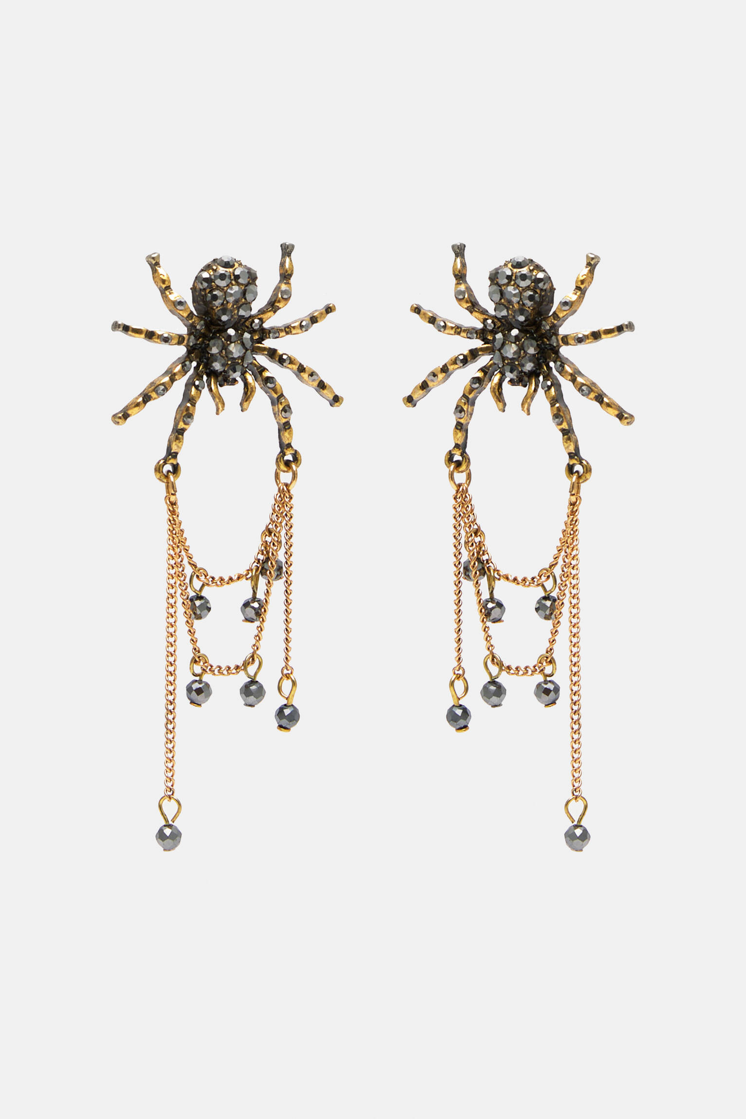 Spider dangle earrings - pull&bear | PULL and BEAR UK