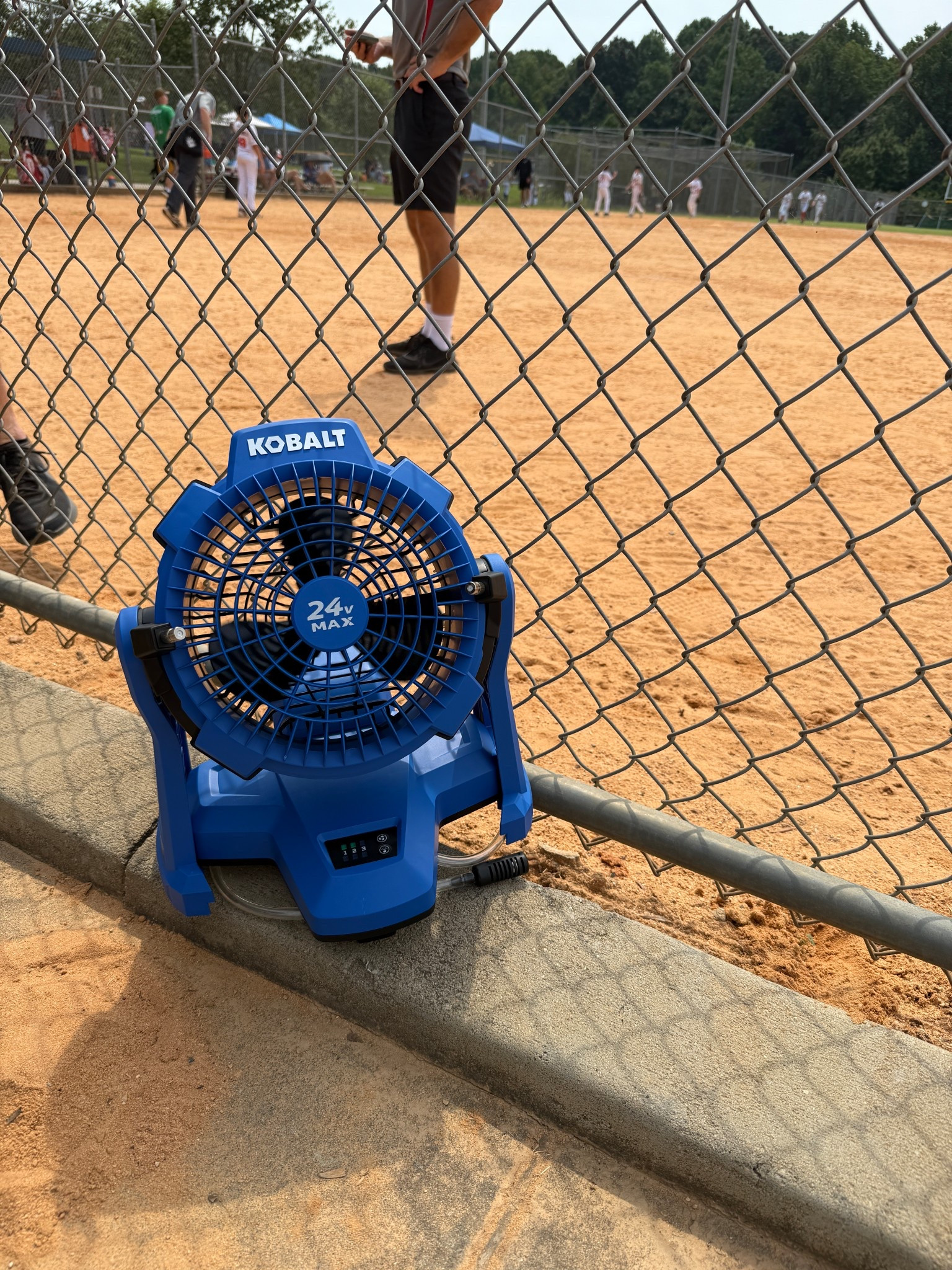 MVP of a long baseball tournament weekend! Comes with a portable charger and battery! The misting feature is a game changer to help cool down and cool down your player! 

#LTKFamily #LTKHome #LTKTravel