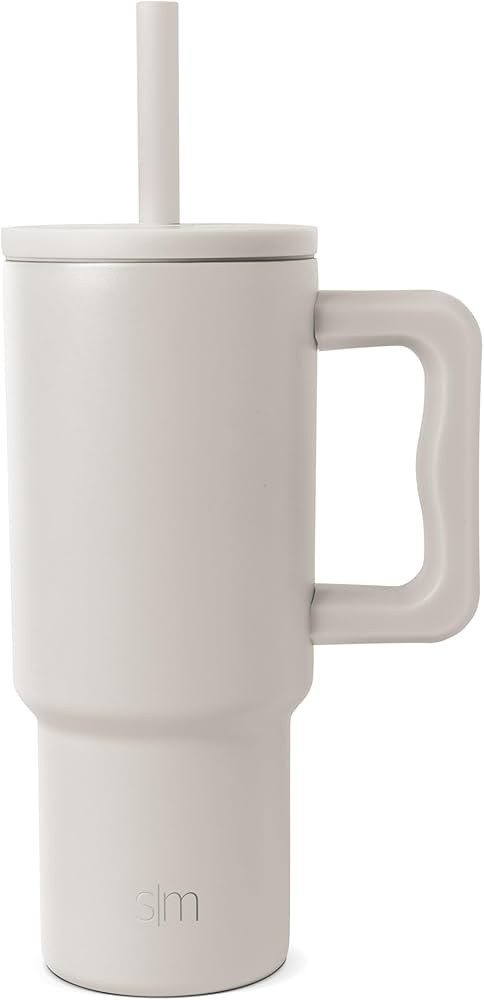 Simple Modern Kids 24 oz Tumbler with Handle and Silicone Straw Lid | Spill Proof and Leak Resist... | Amazon (US)