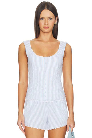 Scoop Neck Corset Top
                    
                    WeWoreWhat | Revolve Clothing (Global)