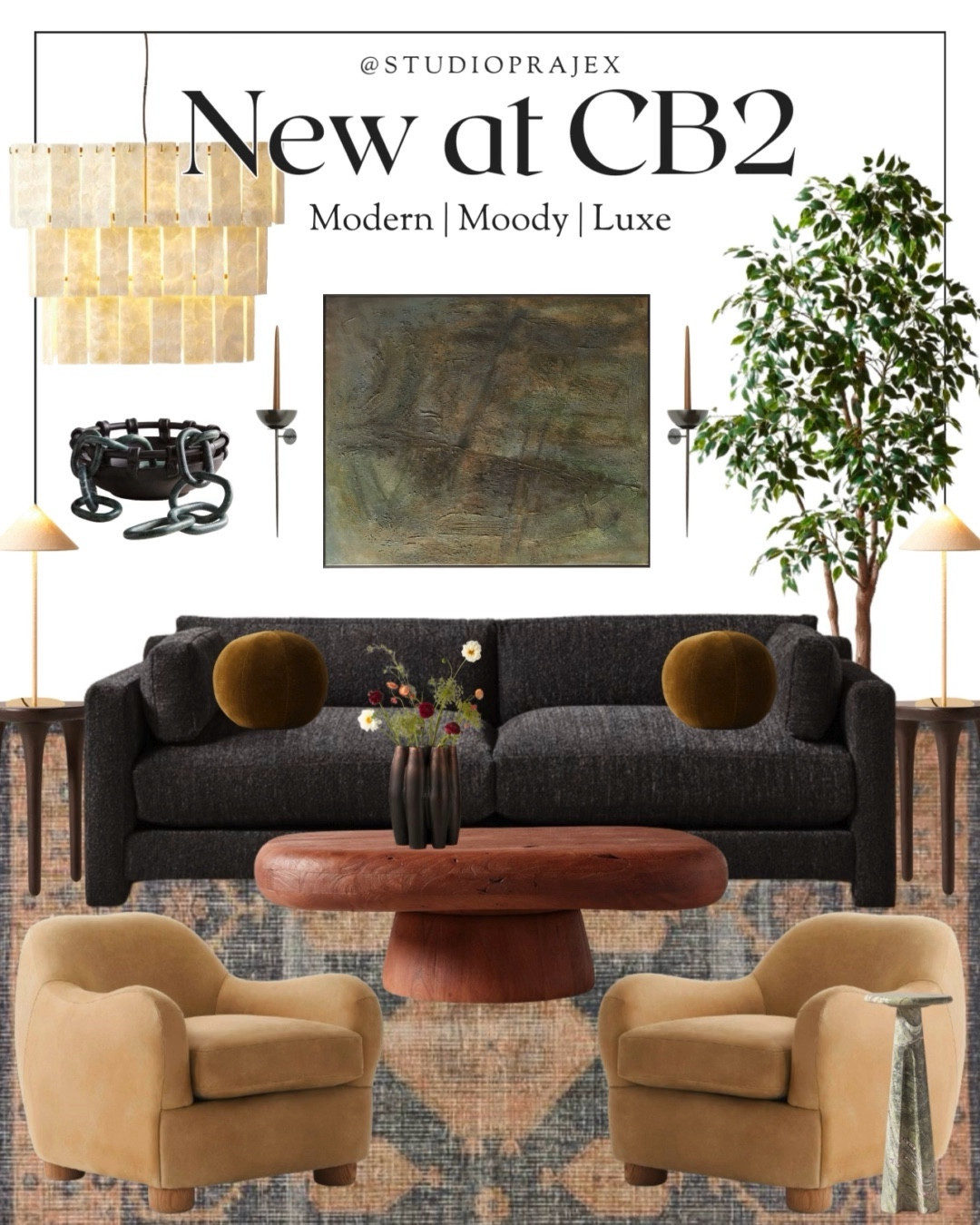 New arrival | living room furniture | home decor | modern organic | moody decor | home decoration | cb2 | modern living room | office furniture | sitting area | sofa | rug | accent chair | lighting | light fixture | interior design | looks for less | rattan | modern vintage home 

#LTKhome #LTKfamily #LTKstyletip
