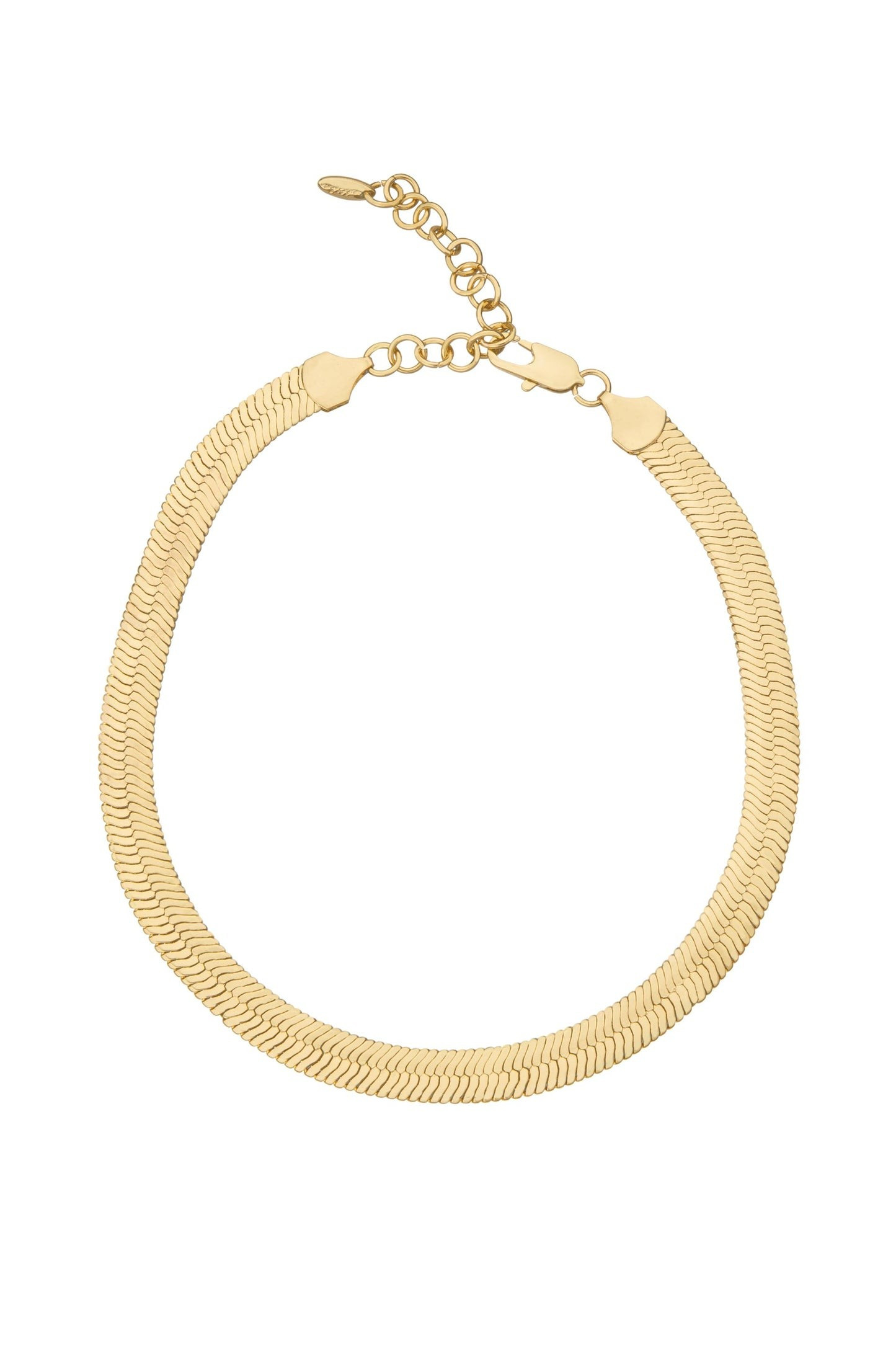 Snake Smooth Chain 18k Gold Plated Necklace | Ettika