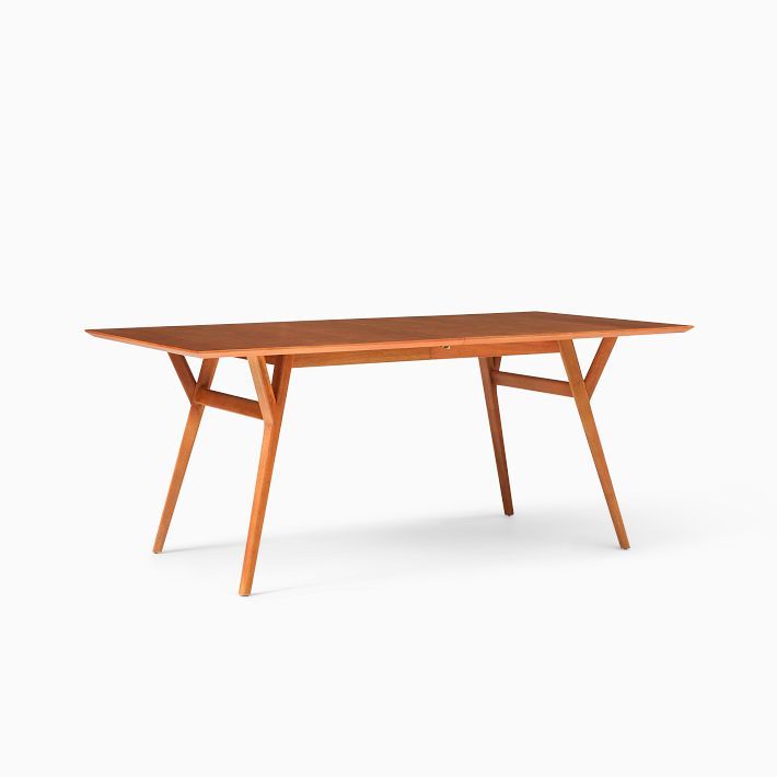 Mid-Century Expandable Dining Table (39"–92") | West Elm (US)