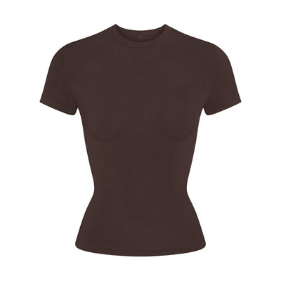 SKIMS T-Shirt | Deep Neutral | 4XL | Cotton Jersey | SKIMS (US)