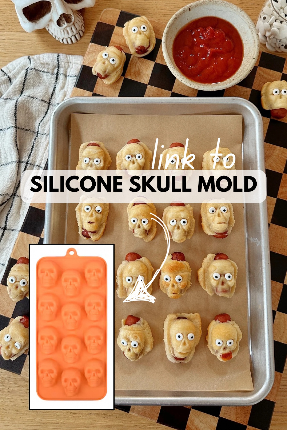 Silicone Skull Mold 💀

#LTKHome #LTKSeasonal #LTKHoliday