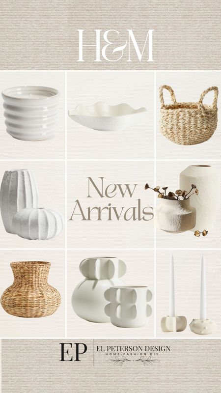 New Arrivals 
Candle
Vases
Decorative bowls
Wicker backed
Wicker vase
Candle holder 
Planters 

#LTKhome