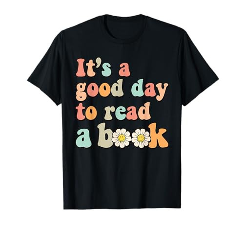 Back To School It's a Good Day to Read a Book Teachers Kids T-Shirt | Amazon (US)