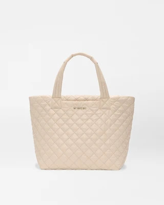 Sand Small Metro Tote Deluxe | MZ Wallace