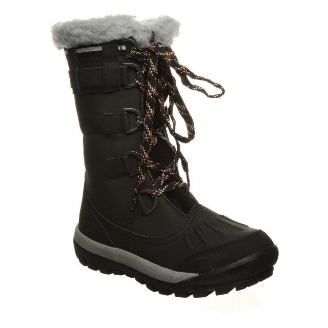 Women's Bearpaw Desdemona Black Sheepskin Waterproof Winter Boots JOBB1302 | Shop Simon