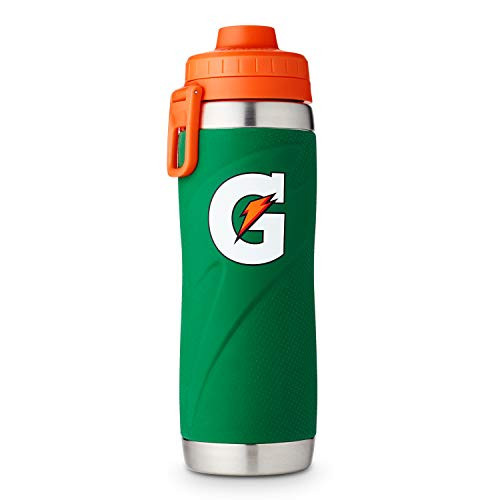 Gatorade Stainless Steel Sport Bottle, 26oz, Double-Wall Insulation, Green , 26oz (Pack of 1) | Amazon (US)