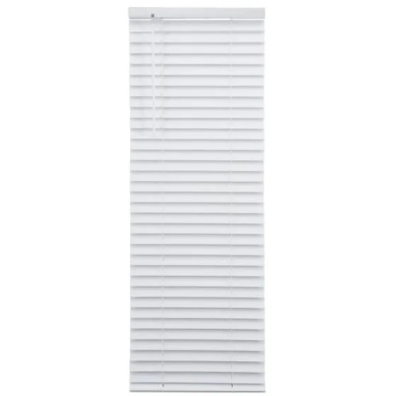 Better Homes & Gardens 2-inch Cordless Faux Wood Blinds, White, Multiple Sizes - Walmart.com | Walmart (US)