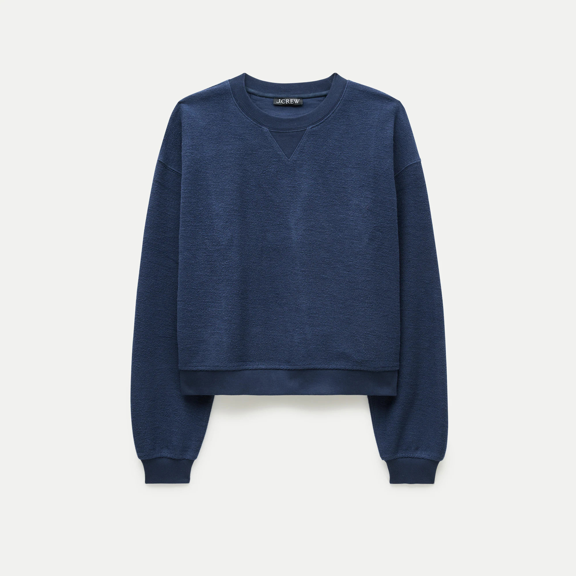 Vintage fleece inside-out crewneck sweatshirt | J. Crew US