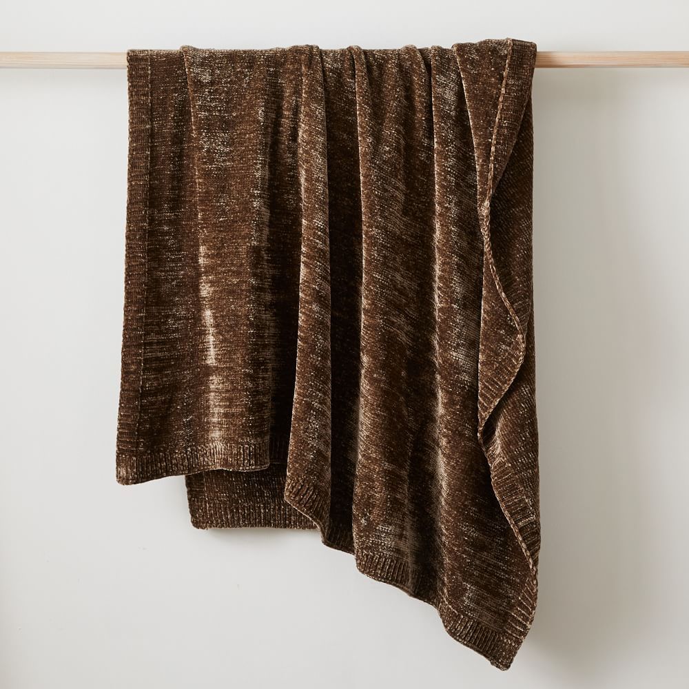 Luxe Chenille Throws | West Elm (US)