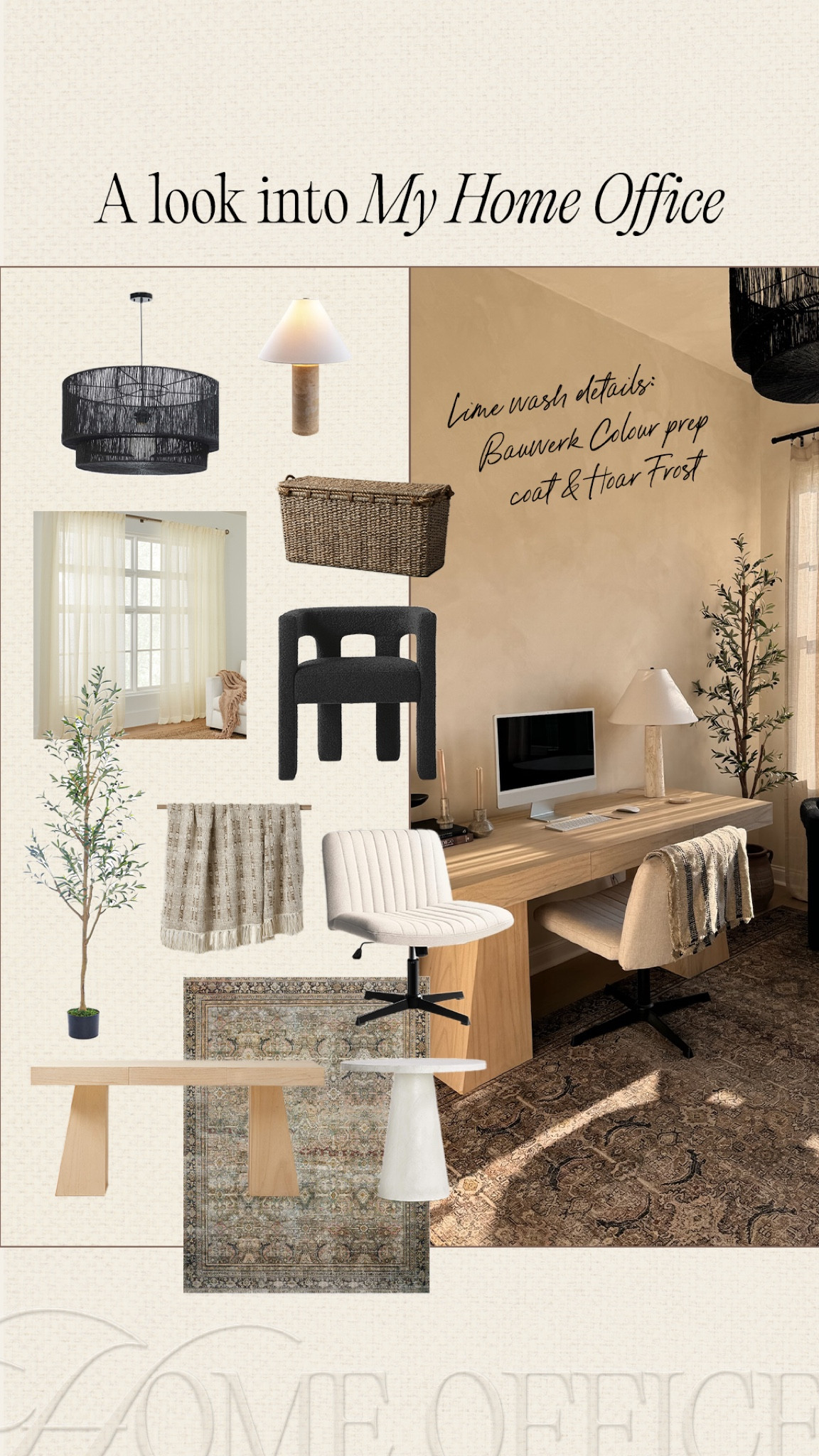 A look into my office decor🤎 love how everything turned out in this room #office #decor #homedecor 

#LTKHome #LTKSaleAlert #LTKStyleTip