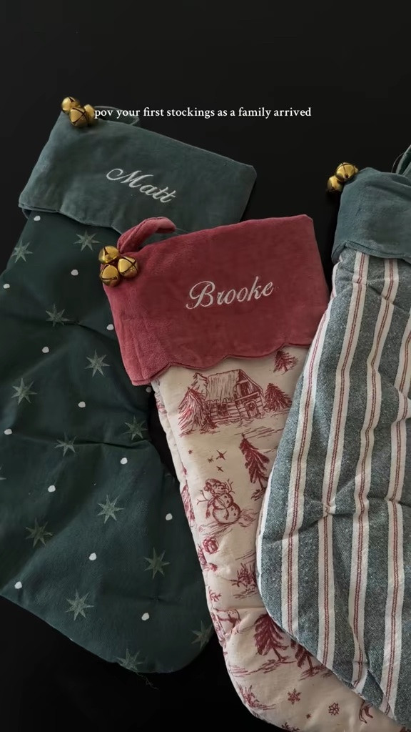 Chris loves Julia Christmas stockings that went viral & sold out last year 🎄 they’re back!! I just did a pre-order 👶🏼

#LTKmomlife #LTKHome #LTKKids