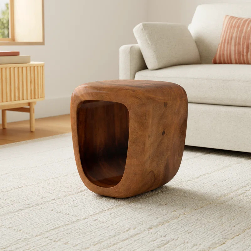 AllModern Alpine Solid Wood Decorative Stool & Reviews | Wayfair | Wayfair North America