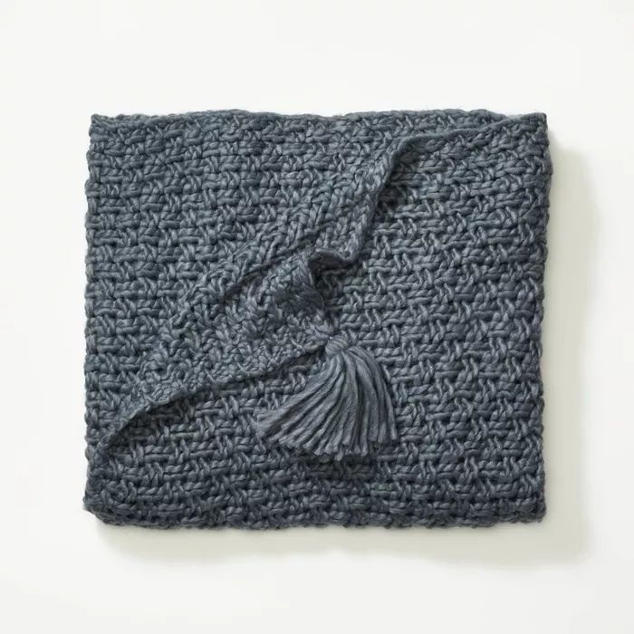 Chunky Knit Throw Blanket - Threshold™ designed with Studio McGee | Target