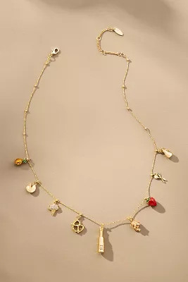 Grocery Basket Charm Necklace | Anthropologie (US)