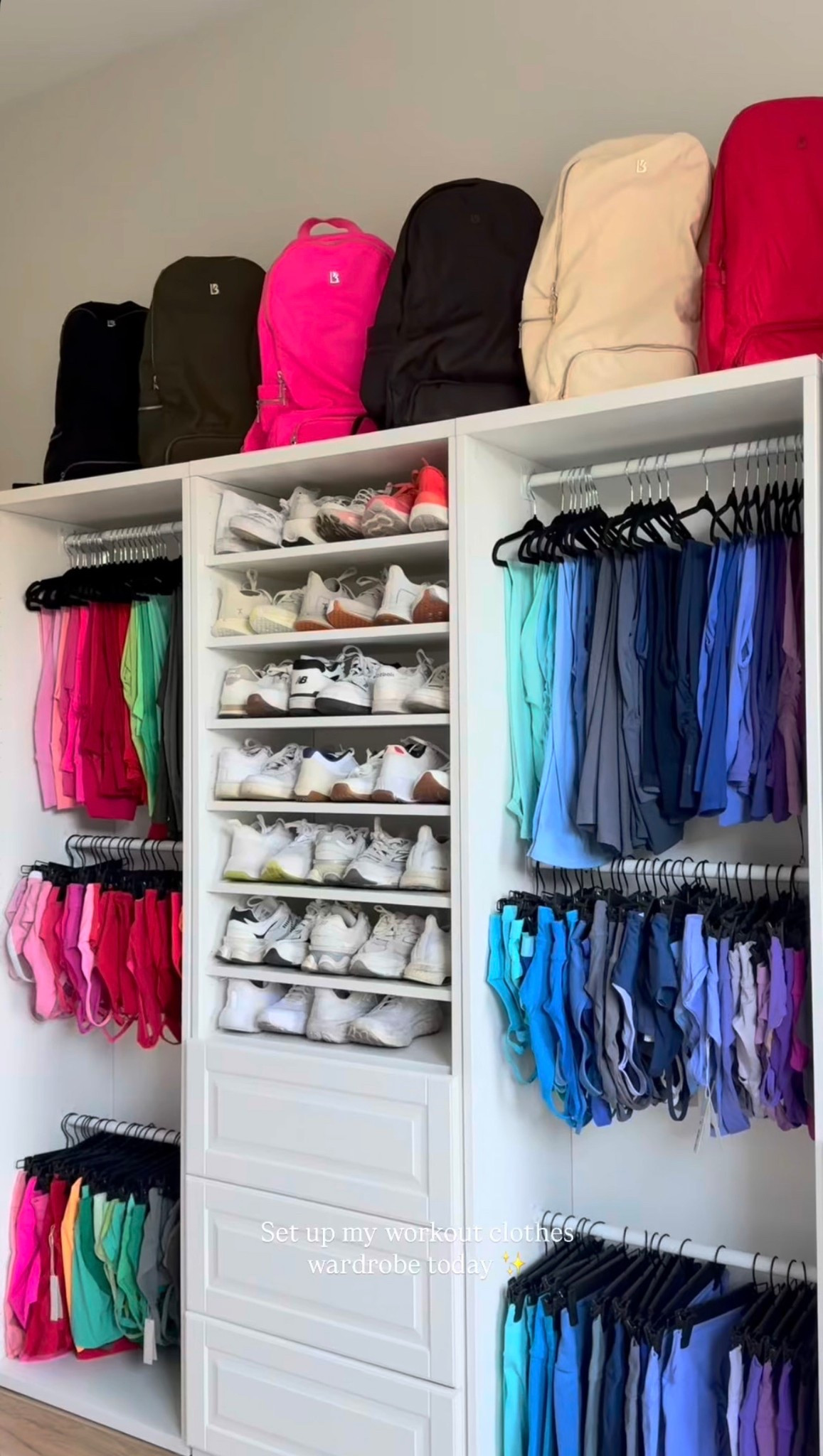 My old closet system! I used the IKEA besta and made it into a closet & it was much more affordable & worked perfect for a coupe years! 

#LTKootd #LTKdayinmylife #LTKgrwm