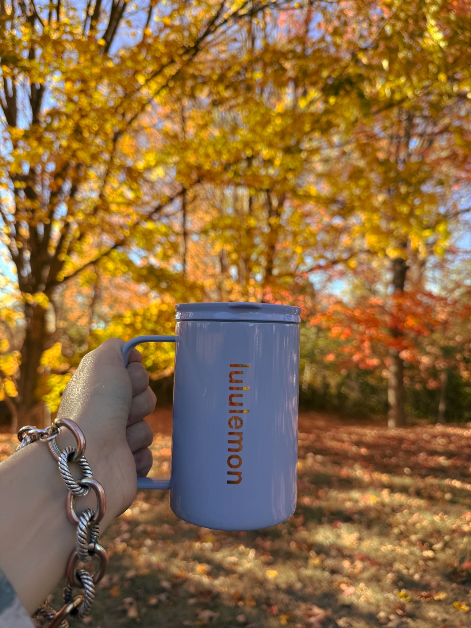Coffee in style with this LULULEMON insulated coffee mug! The purple & gold combo is superior / but there is black and gold too! 😍😍

#lululemon #coffee #tumbler 

#LTKTravel #LTKHome #LTKSeasonal