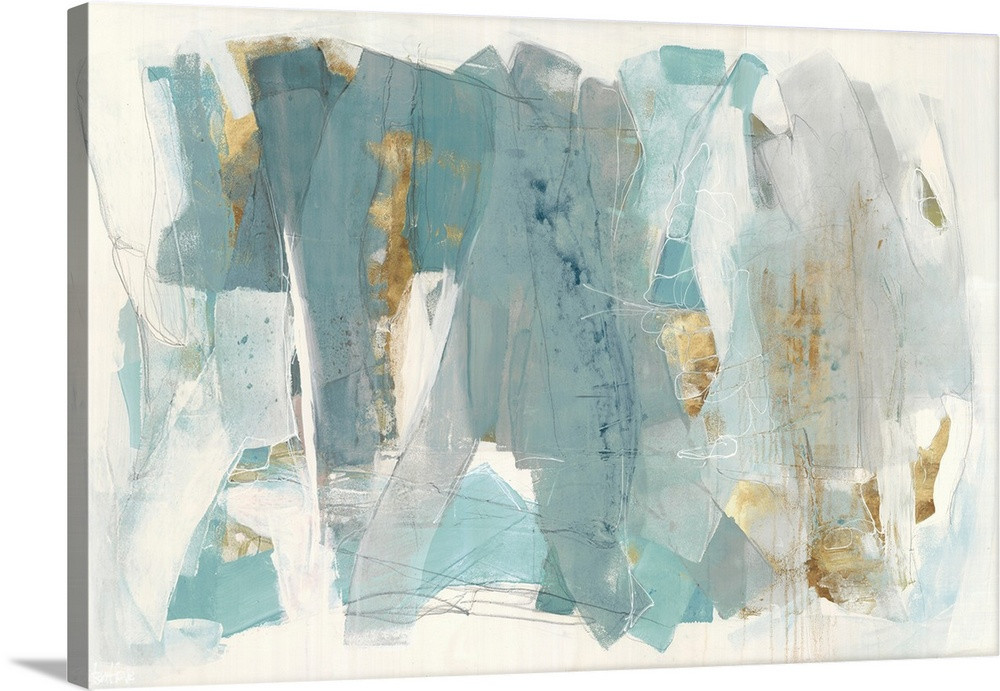 Blue Glaze Wall Art | Great Big Canvas - Dynamic