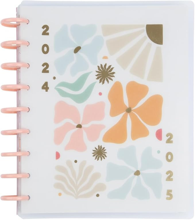 Happy Planner Disc Bound Mid-Year 12 Month Dashboard Planner, Academic Planner July 2024-June 202... | Amazon (US)
