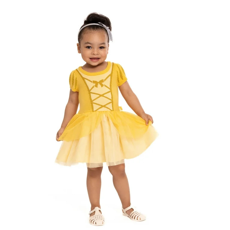 Disney Toddler Girls Beauty and The Beast Cosplay Dress, Sizes 12M-5T | Walmart (US)