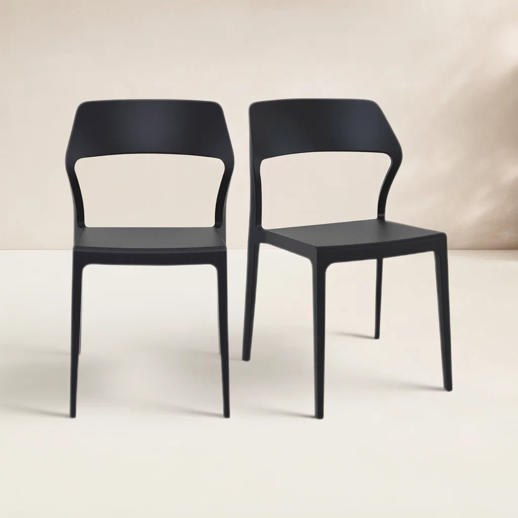 Farrah Stacking Patio Dining Side Chair | Wayfair North America
