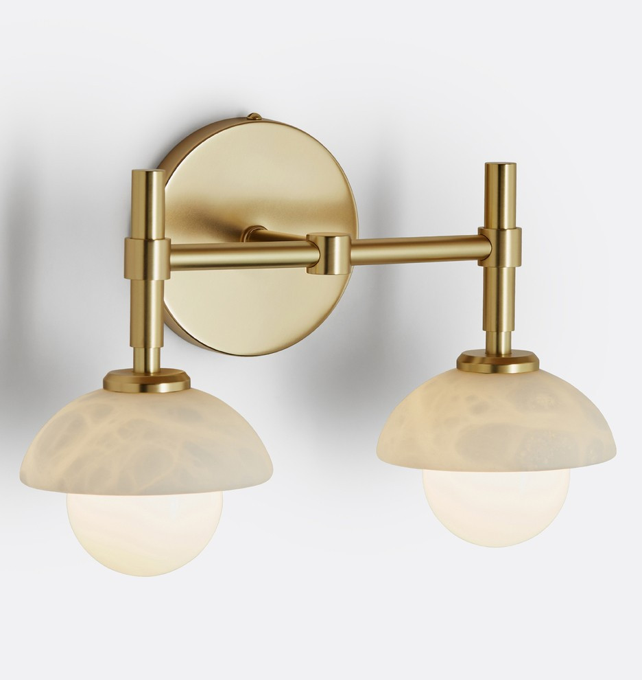 Greenwich Double Sconce | Rejuvenation