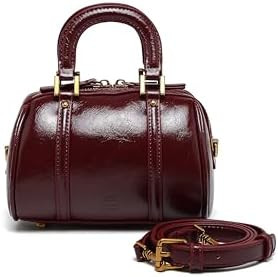 Women's handbag Boston bucket bag single shoulder top handle bag Fashion designer crossbody bag c... | Amazon (US)