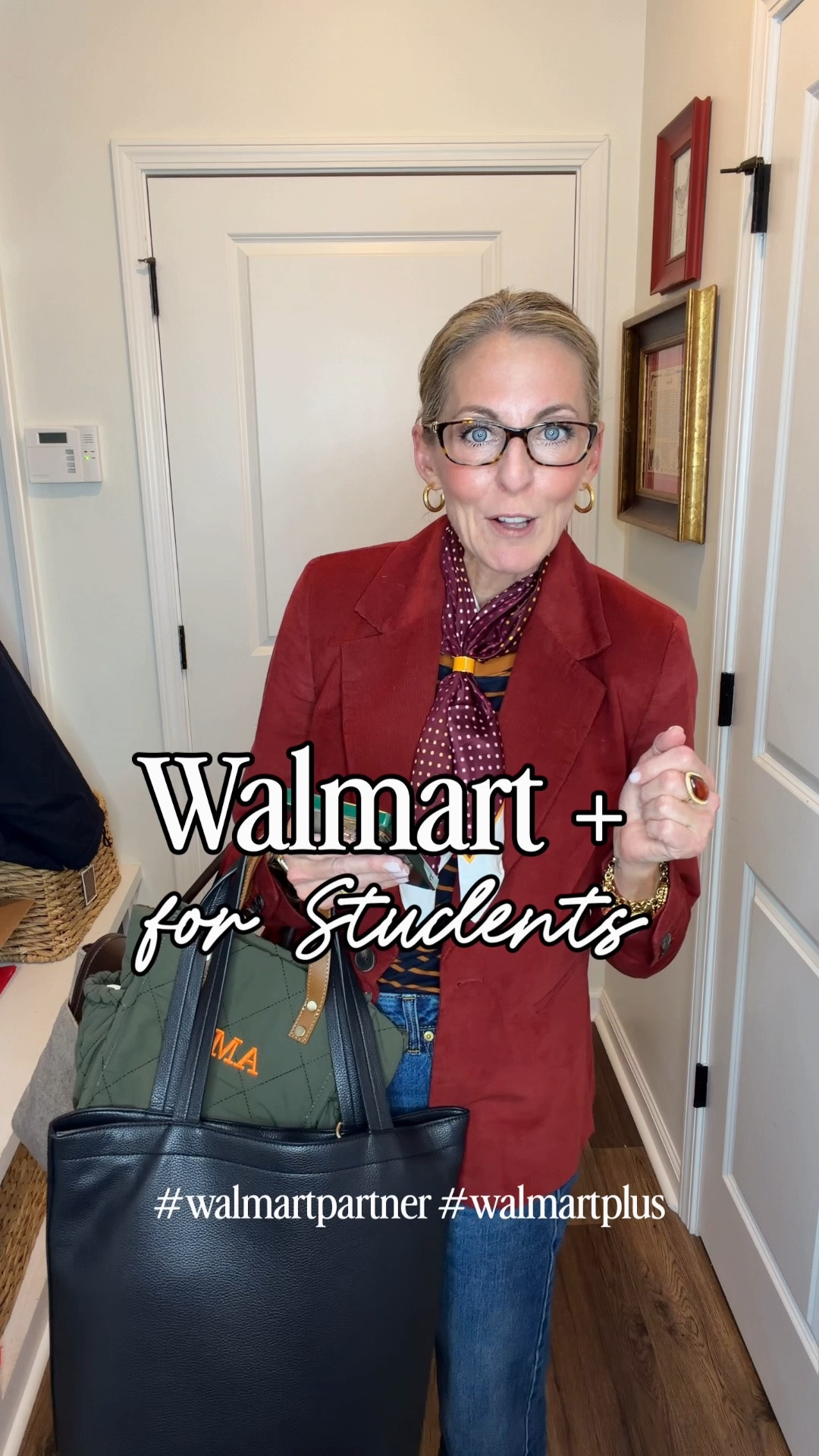 Partnering with Walmart! #WalmartPartner- Walmart+ Student makes college life a little easier with free delivery from the store on eligible $35+ orders, free shipping with no order minimum, fuel savings, streaming benefits and 50% off a Walmart+ membership for qualifying college students.
It makes it so easy for our college students to order what they need and have it delivered right to their door. Want to learn more about Walmart+ Student? Comment WALMART and I’ll send you the link to sign up your eligible college student!

#walmartpartner #WalmartPlus #WalmartplusStudent #CollegeEssentials @Walmart