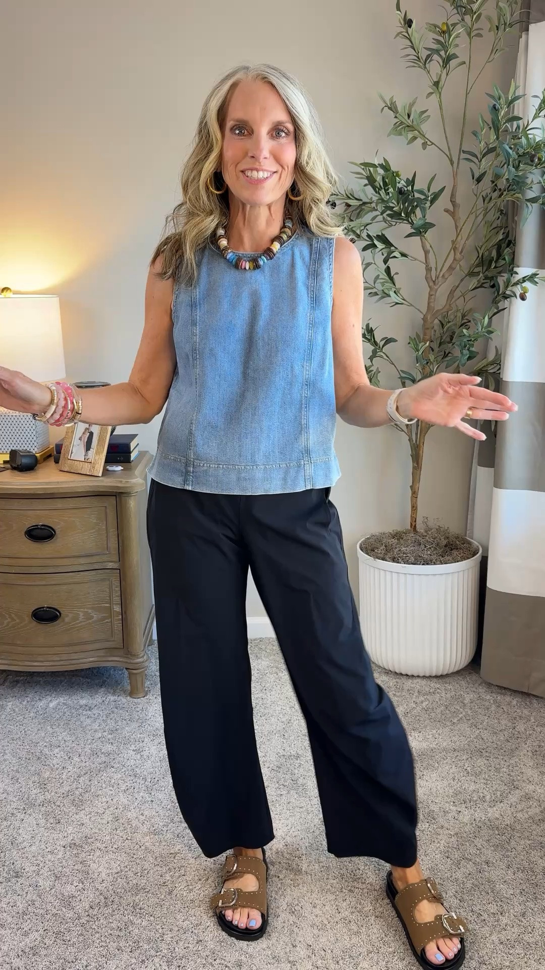 Both of these are immediate ADD TO CART!!!! For Spanx use LISAXSPANX and get 15% off your first purchase. Wears small top and 4 pants

#LTKdayinmylife #LTKootd #LTKOver40