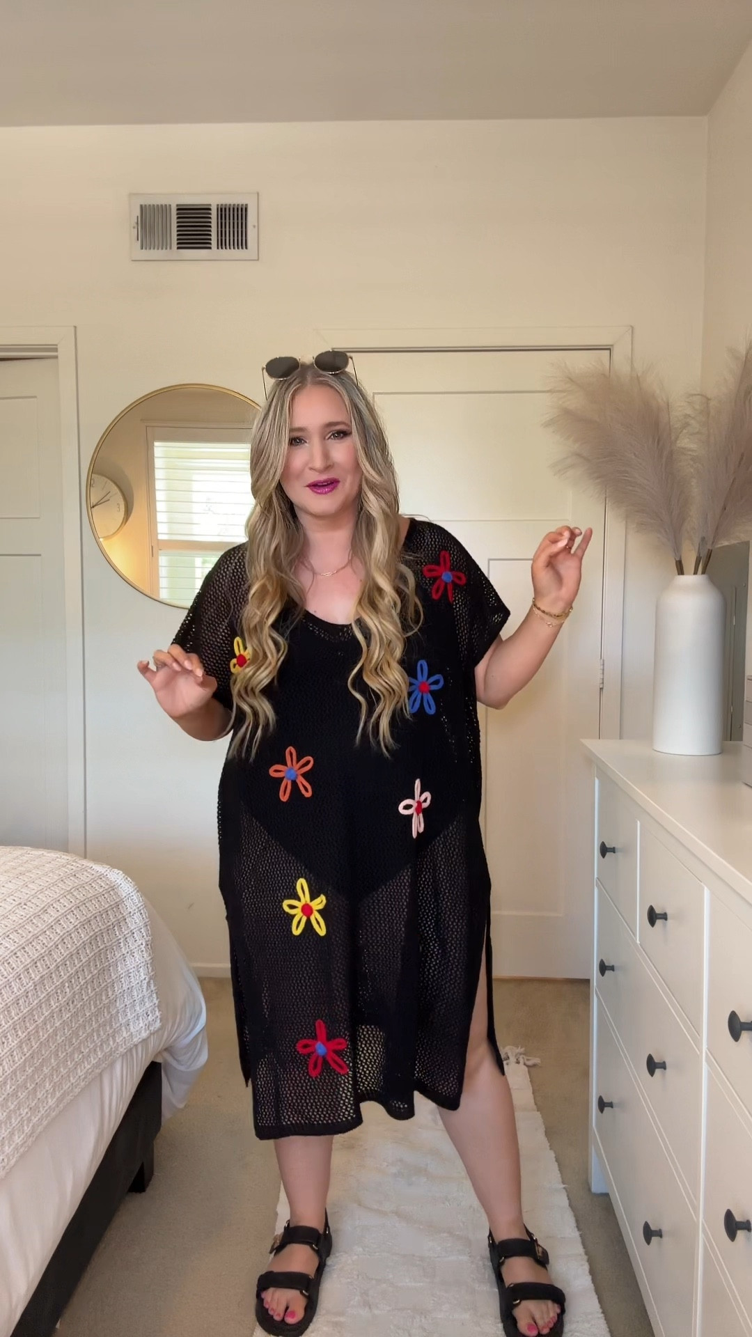 BLOOMCHIC suit and target shoes! Love this look for summer!

#midsize #coverup #bloomchic #summerfashion 

#LTKFindsUnder50 #LTKMidsize #LTKOver40